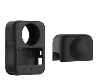 Puluz Silikonowa osłona z soczewką do DJI Osmo 360 (Czarna) - 1508890 - zdjęcie 1